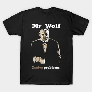 Mr. Wolf - I Solve Problems (Pulp Fiction) T-Shirt